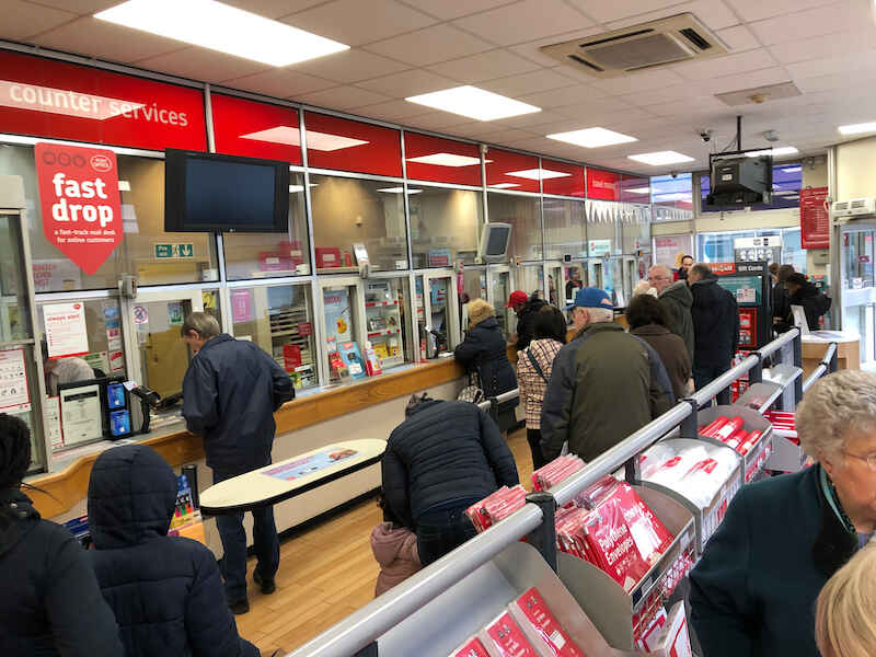 Post Office Branches Handled £3bn in Cash Last Month, the Highest Ever