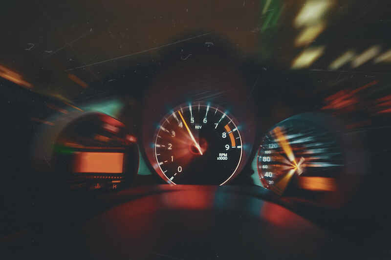 What happens if you go over the speed limit with a black box?
