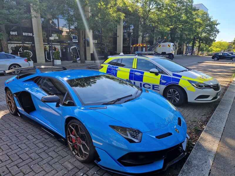 £270k Lamborghini but No Insurance: Police Seize Supercar